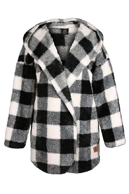 BB Collection Buffalo Plaid Cardigan