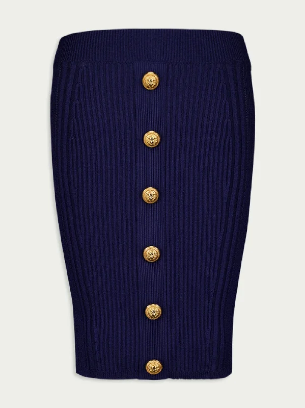 Cable-Knit Pencil Skirt