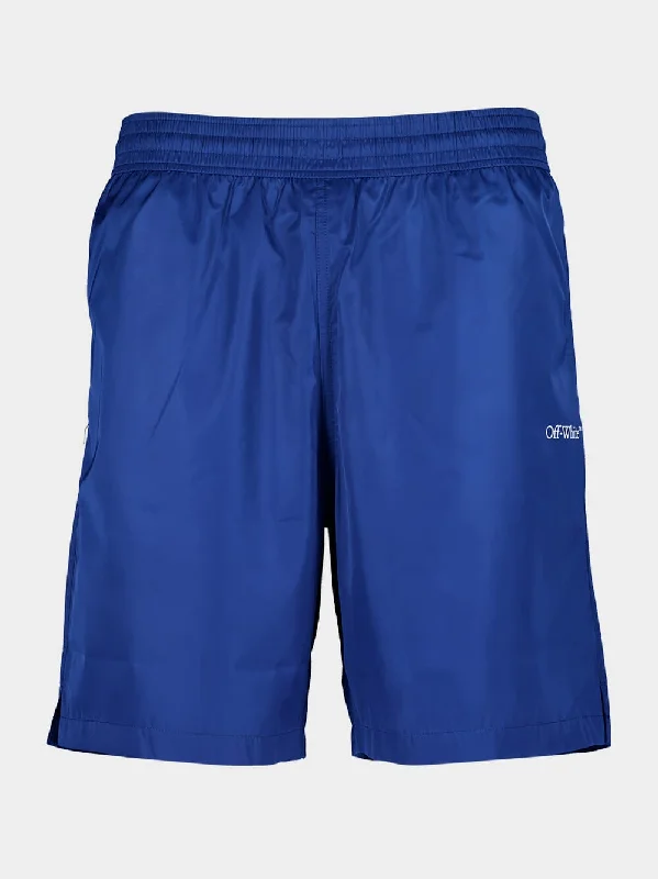 Monogram Blue Swim Shorts