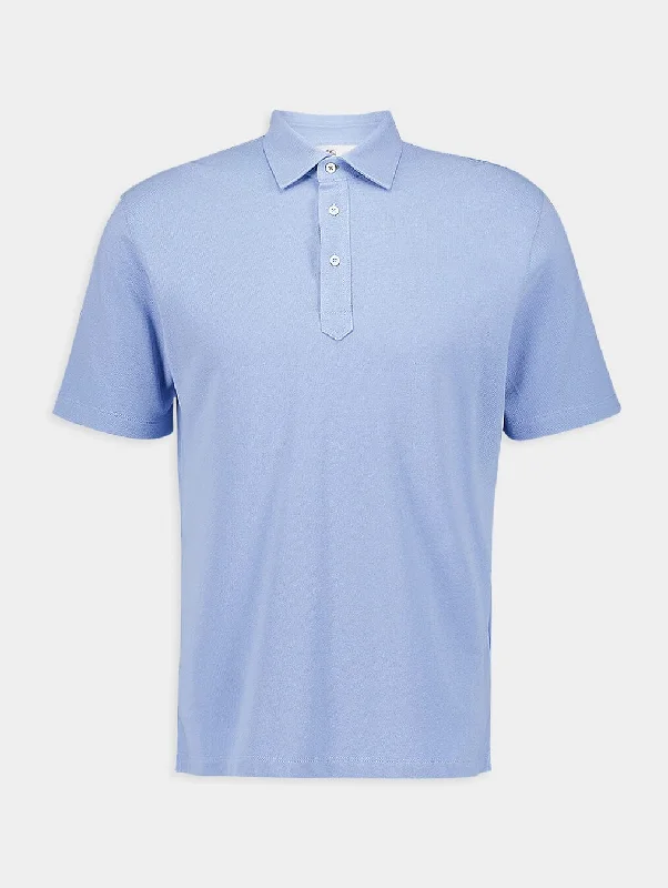 Shortsleeved Cotton Polo Shirt