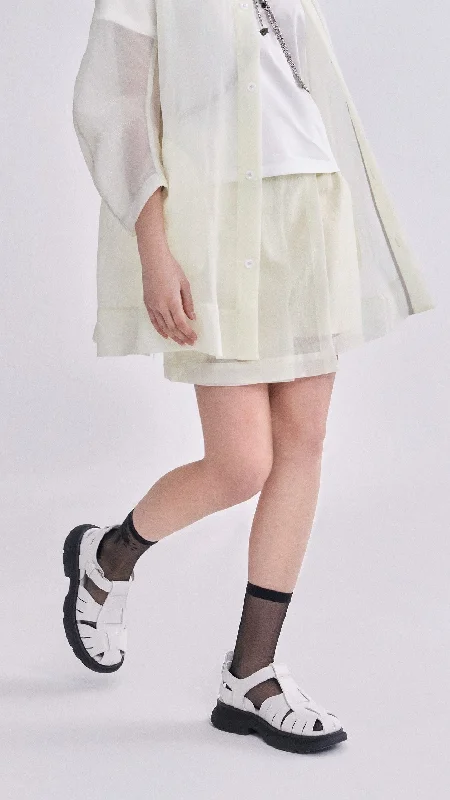 Organza Layered Shorts