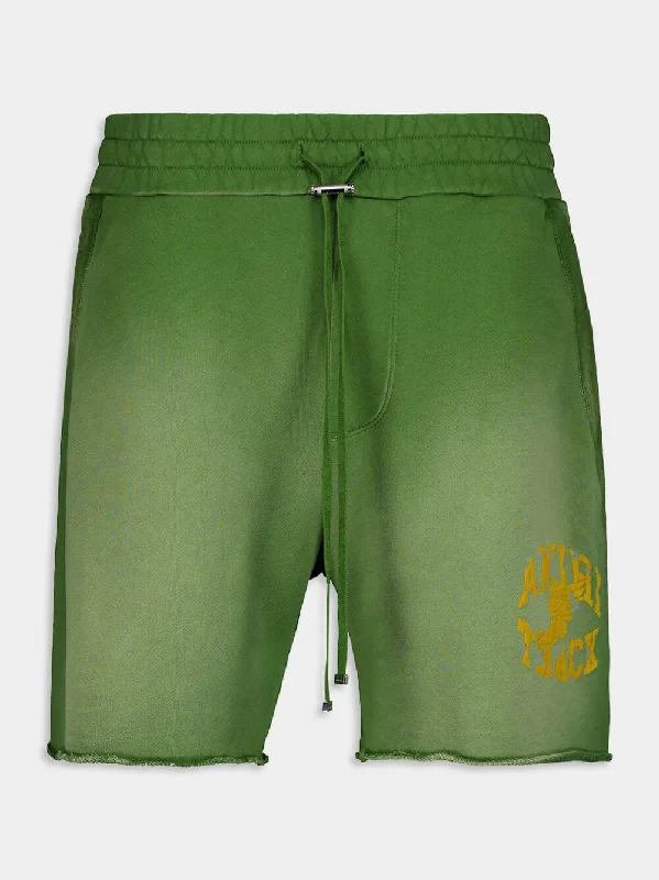 Green Logo Track Shorts