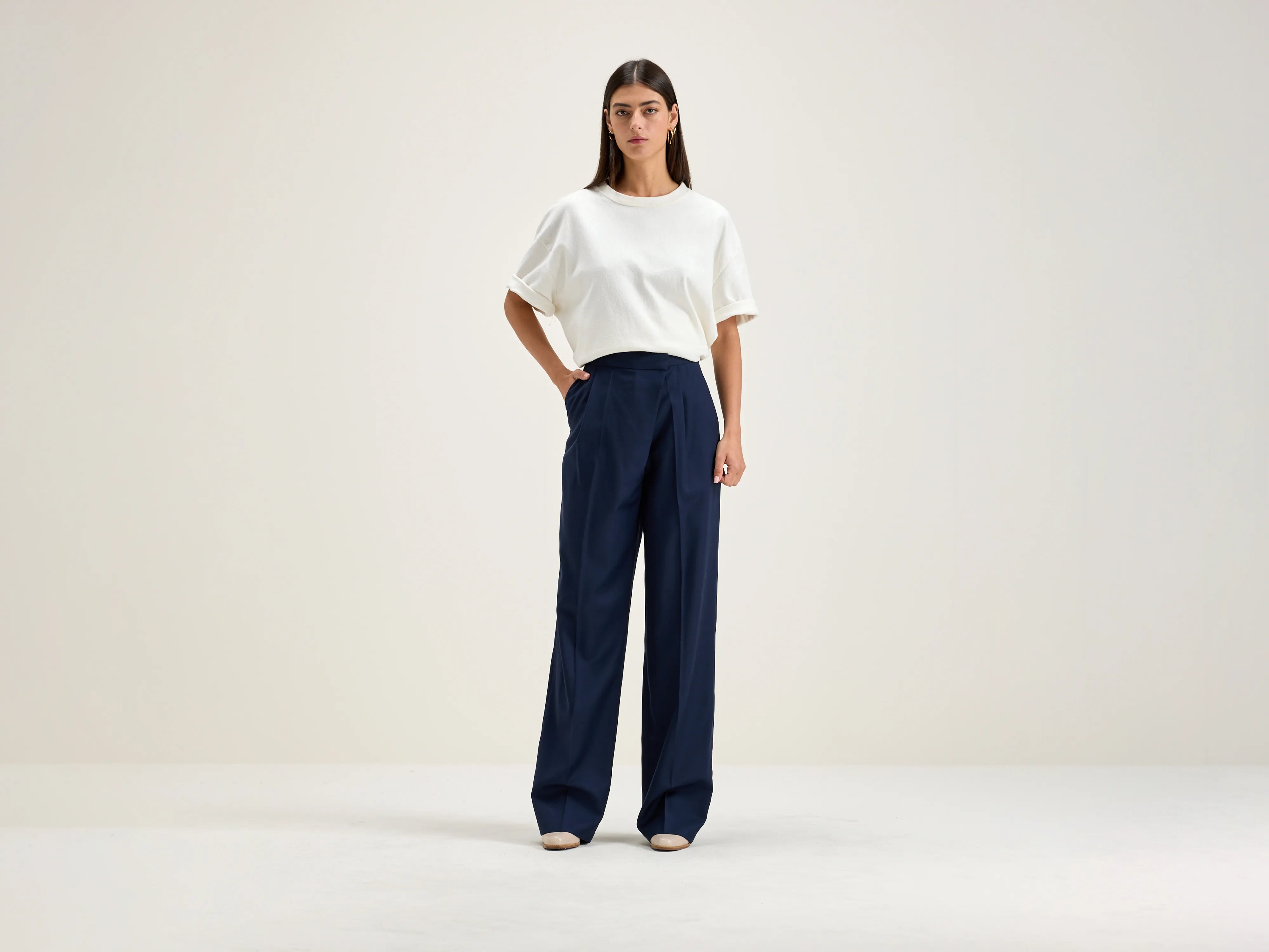 Tom tailored trousers (242 / W / NAVAL)