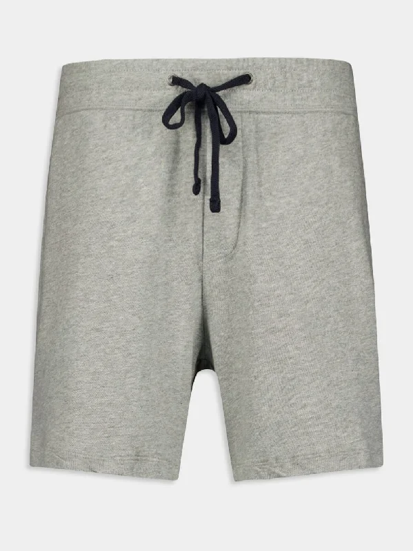 French Terry Grey Sweat Shorts