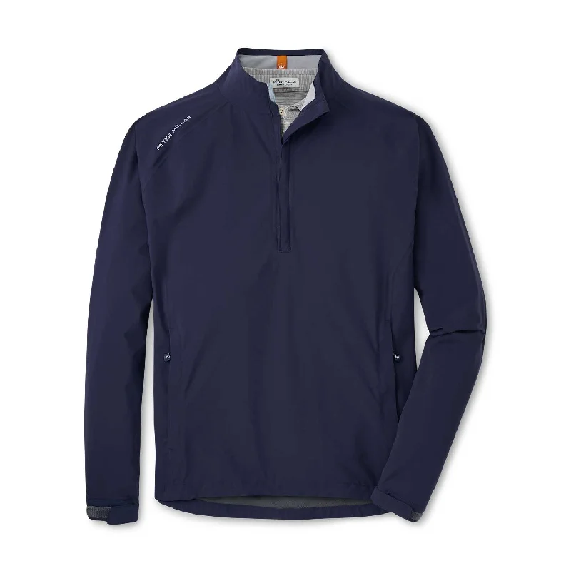 Peter Millar Shield Half-Zip Rain Shell Jacket - Navy*