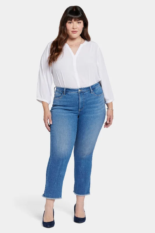 Barbara Bootcut Ankle Jeans In Plus Size - Fairmont