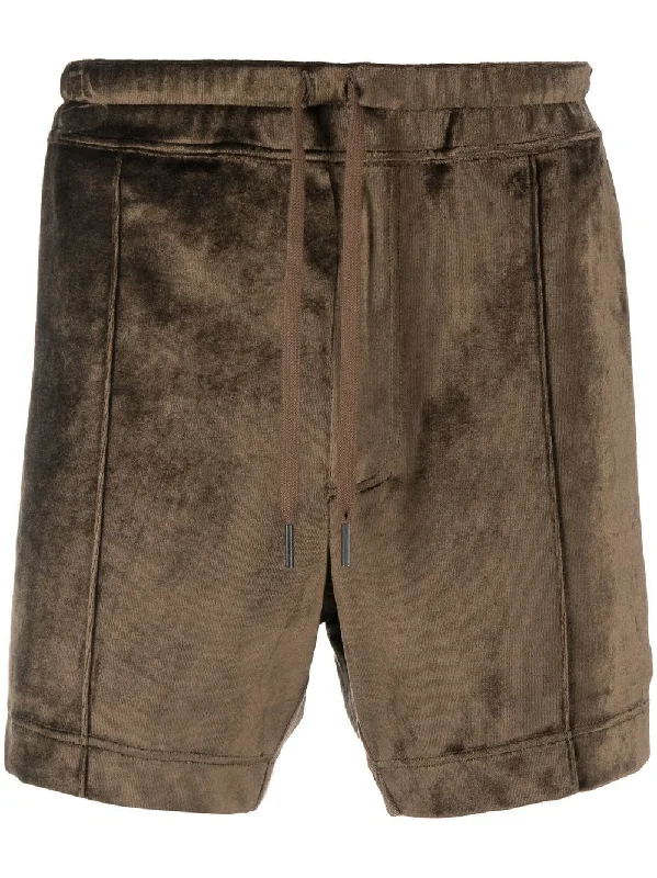 Velour shorts