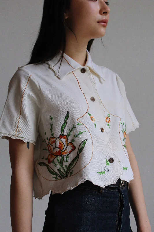 Lotus Flower Crop Top