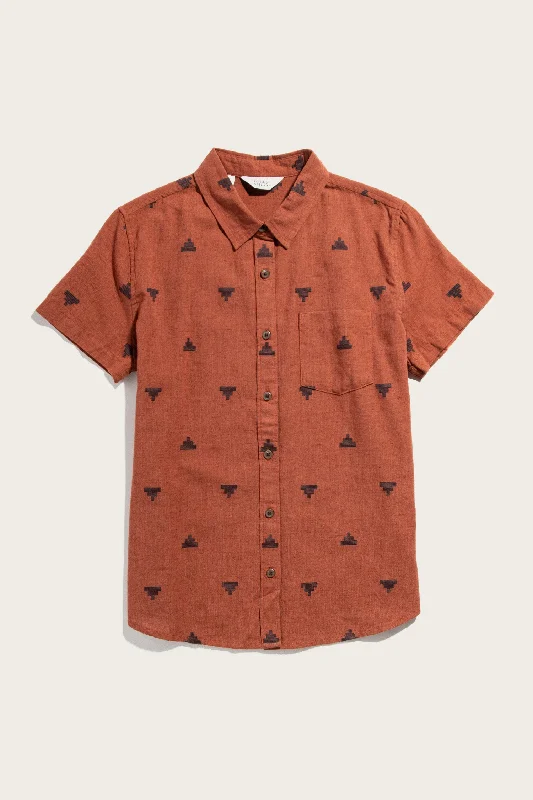 Lana Shirt / Rust Fil-Coupé Pyramids