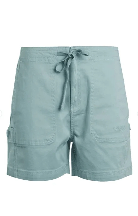 Weird Fish Willoughby Organic Cotton Summer Shorts Faded Jade