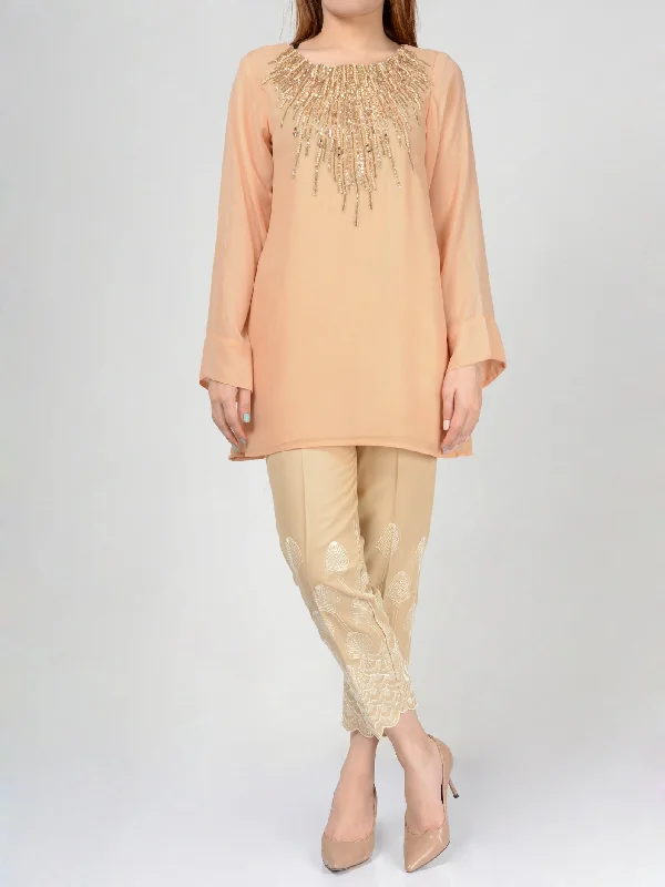 Embellished Chiffon Shirt