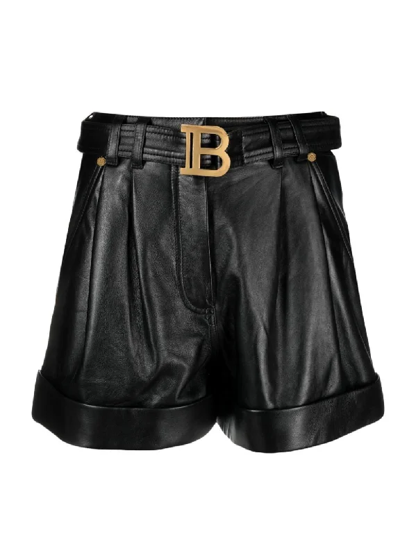 Leather Shorts