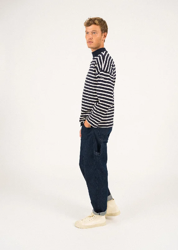 Seine oversize sailor striped shirt - SAINT JAMES 48N1W (NAVY/ECRU)