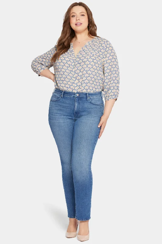 Sheri Slim Jeans In Plus Size - Sweetbay