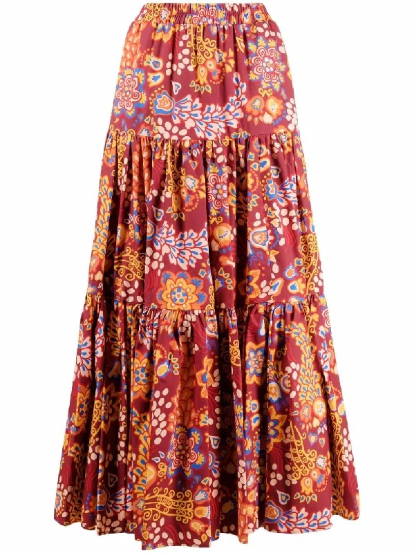 Lightweight maxi skirt