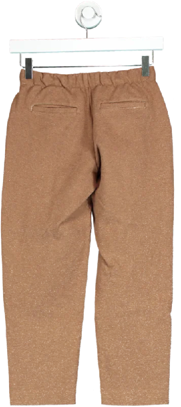 Everlane Brown Trousers UK XXS