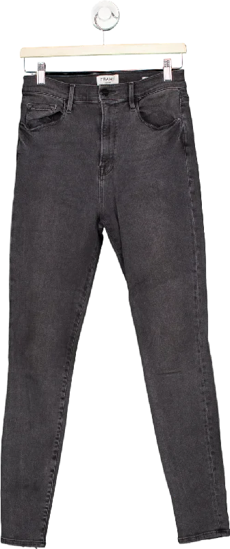 FRAME Black Ali High Rise Skinny Jeans W29