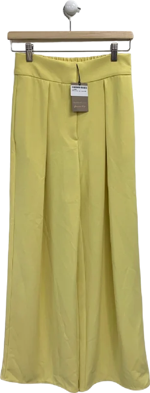 River Island Yellow Light SMA Trousers UK 6