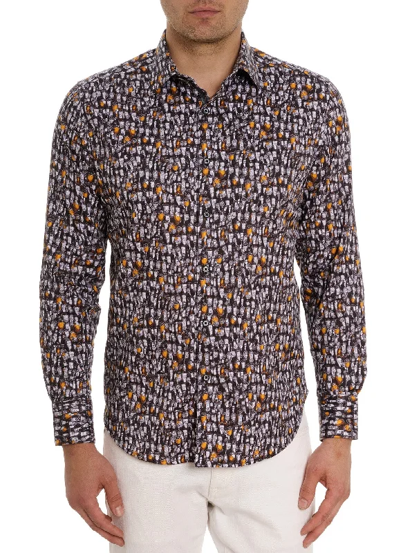 Robert Graham Beer Bash Classic Fit Sport Shirt - Multi