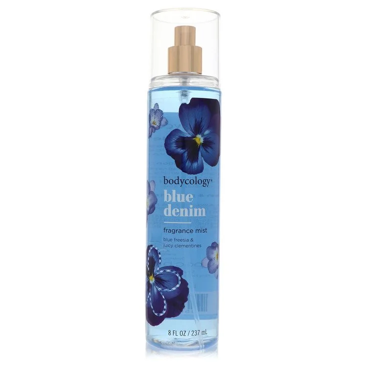 Bodycology Blue Denim by Bodycology Fragrance Mist Spray 8 oz Women