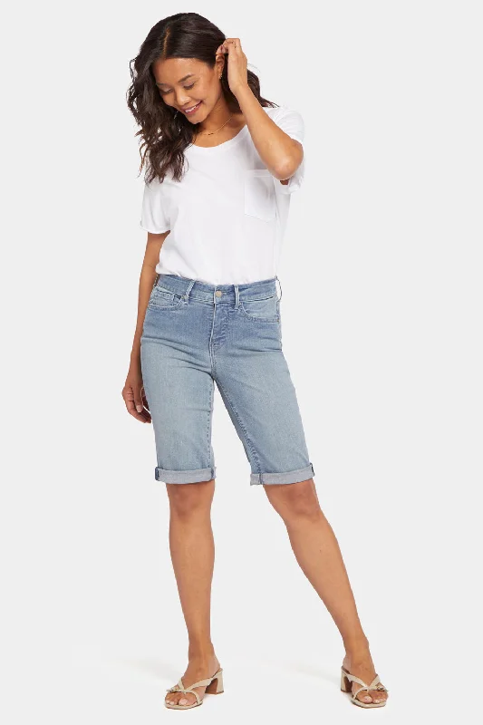 Briella 11 Inch Denim Shorts - Thistle Falls