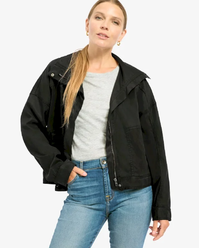 Funnel Neck Jacket