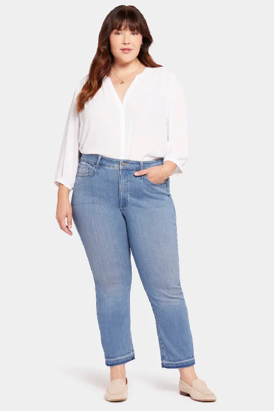 Marilyn Straight Ankle Jeans In Plus Size - Lovesick