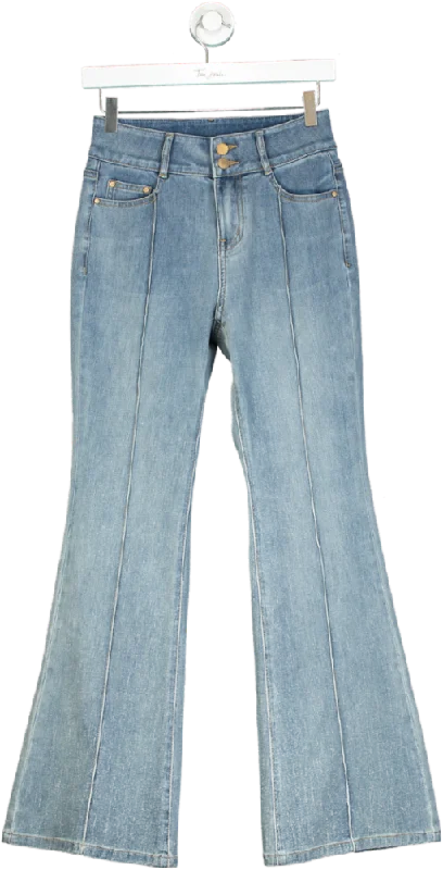 Goelia Blue Flared Jeans UK 6