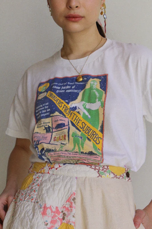 1980s Invaders from the Burbs Tee