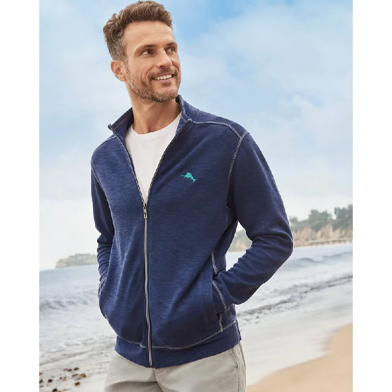 Tommy Bahama Tobago Bay Full Zip Jacket - Island Navy