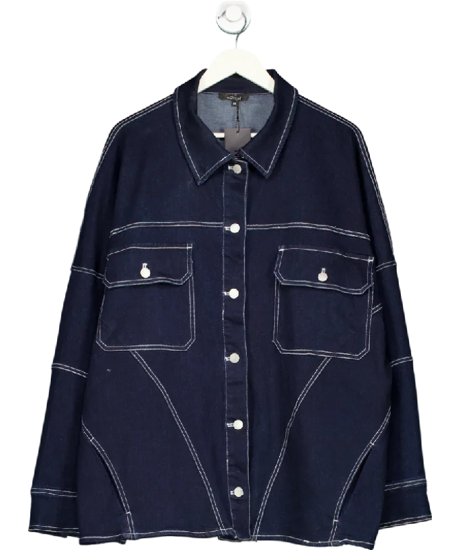 By Dyln Blue Cyrus Denim Jacket UK M