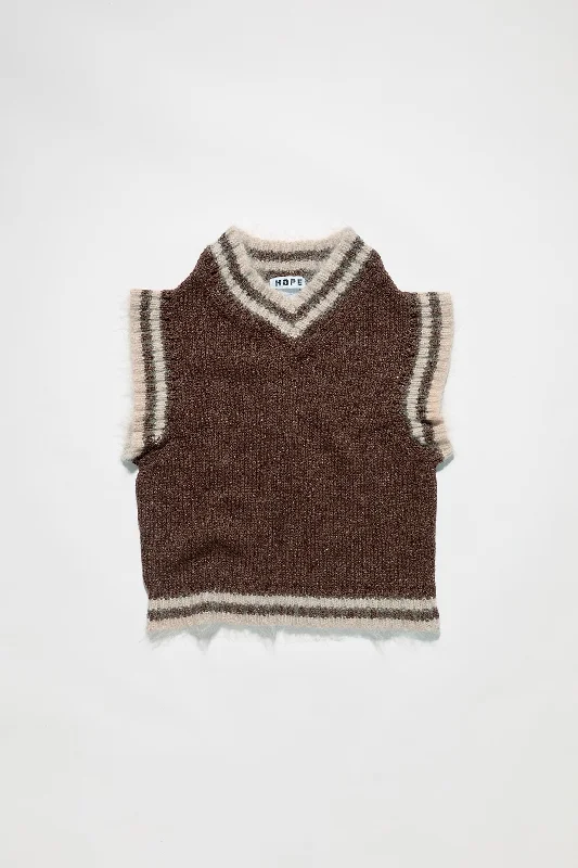 Boxy Knitted Vest