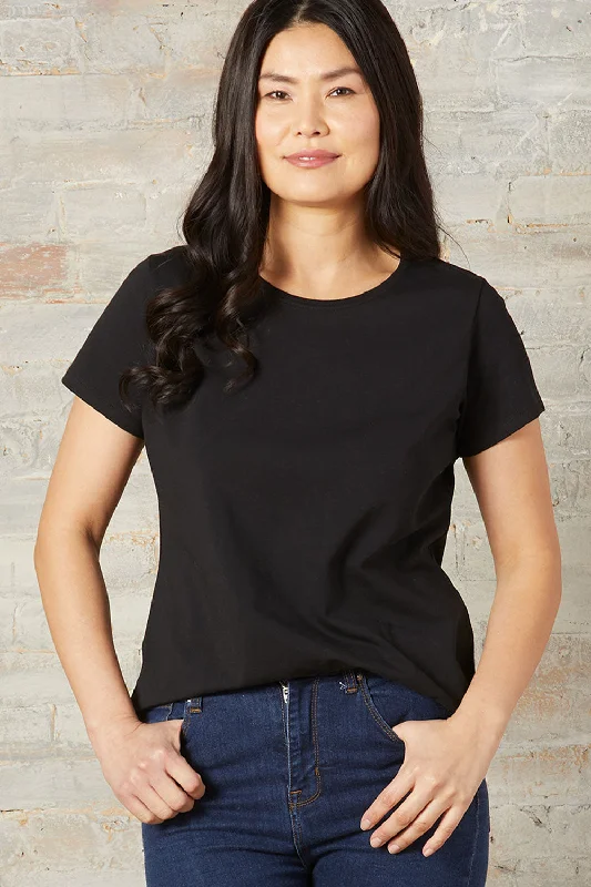 Women's Organic Relaxed Crew Neck T-shirt