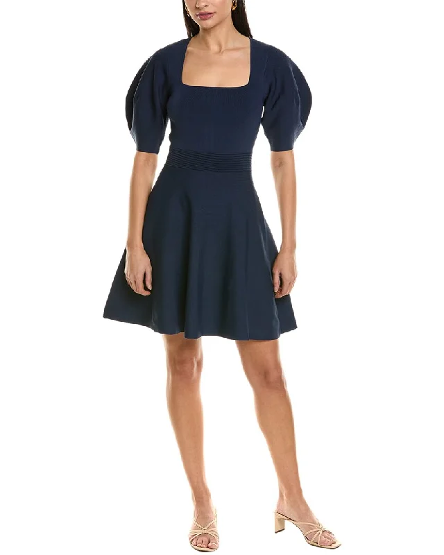 Ted Baker Puff Sleeve Skater Dress